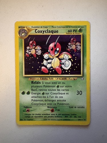 Carte pokémon coxyclaque - carte,