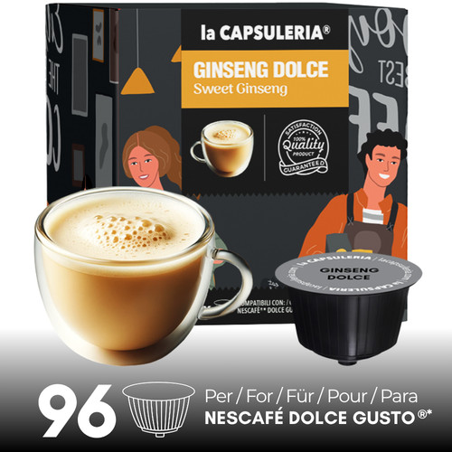 Café ginseng 96 capsules - café,