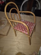 STUNNING ANTIQUE RATTAN DOLL