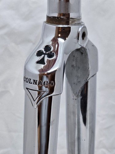Colnago chrome steel fork - colnago,