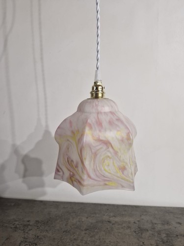 Suspension luminaire verre