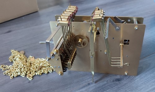 Mouvement horloge grand - mouvement, d'horloge