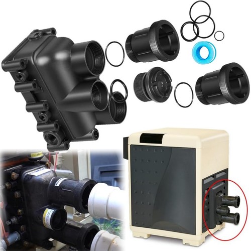 Pool heater manifold - pool,