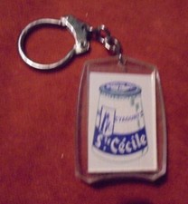 Keyring key ring POT YOGURT