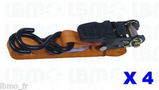 LOT 4 sangles d'arrimage à