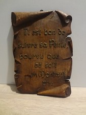 ANCIENNE PLAQUE RELIGIEUSE