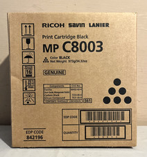 Genuine Ricoh MP C8003/C6503 Black Toner Cartridge 842196 NEW Sealed Box