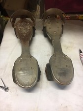 Ancien Patin A Roulette Vintage Marque Vitesse Made In France 