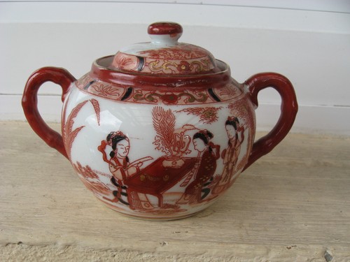 Sucrier porcelaine japonaise - sucrier,