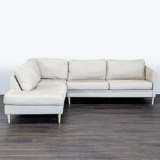 BoConcept Cream Sectional Sofa