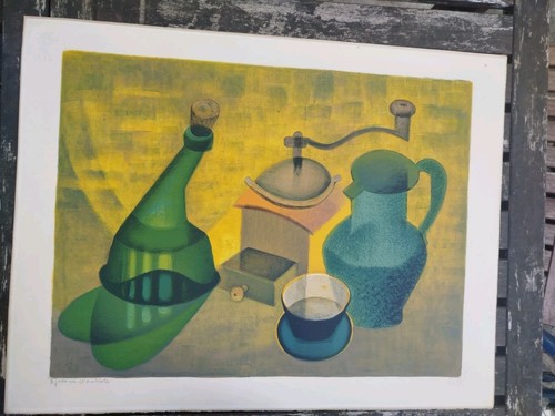 Lithographie originale toffoli - lithographie,