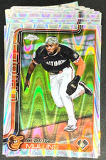 2025 Topps Chrome Baseball: LAVA WAVE REFRACTORS  !! PICK FROM LIST !! #1-300