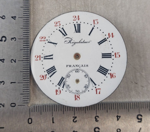 Ancien cadran montre - cadran,