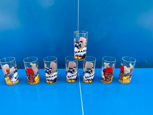 Lot verre banania petit - lot, de