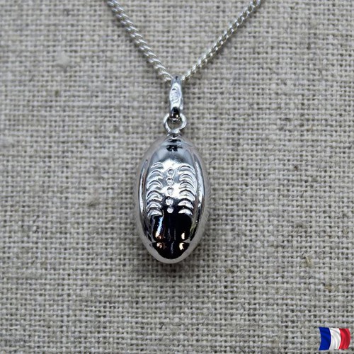 Pendentif ballon rugby - pendentif,