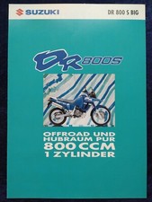 Suzuki DR 800 S Big Brochure 11.1992