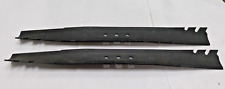 Qty-2 21-3/4" OEM Toro 131-4547-03 Recycler Lawn Mower Blades 108-9764