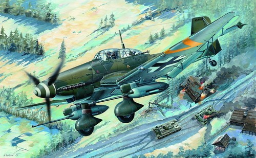 Trumpeter junkers 87g 2 - trumpeter,