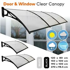 Auvent de porte marquise