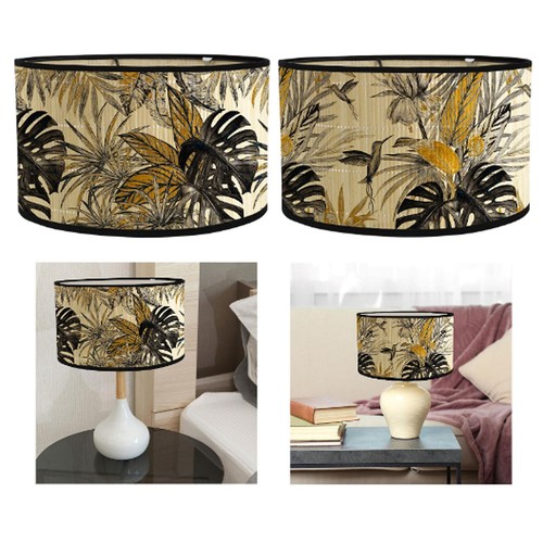 Abat jour bambou motif - abat-jour, en