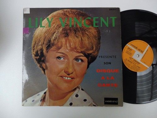 Lily vincent disque à la - disque,