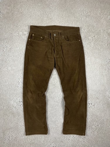Pantalon marron velours