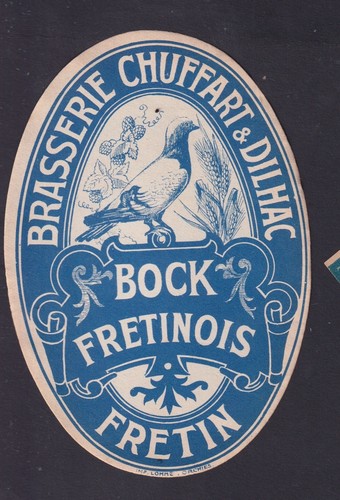 Old label alcohol - , france