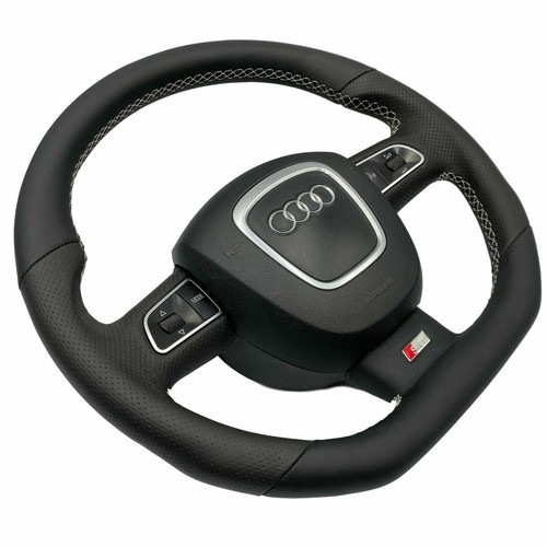 Volant aplati noir audi - aplati, a3