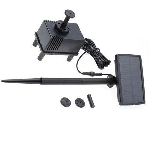 Solar fountain panel - solar,