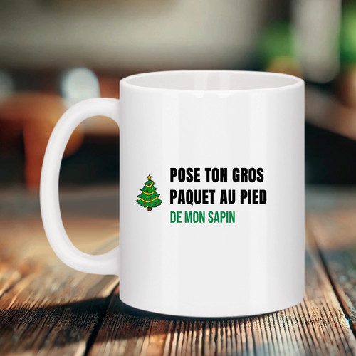 Mug noël drôle - mug,