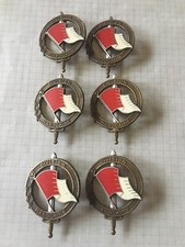 INSIGNE MILITAIRE PROMOTION 3°BAT ESM St CYR: "DIVISION MAROCAINE" FRAISSE G3329