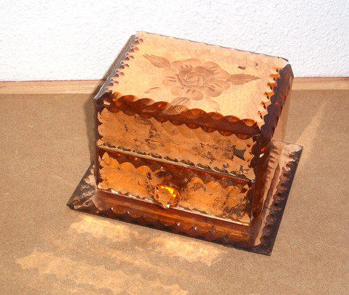 Boite bijoux coffret faces - a,