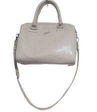 Liu Jo Satchel Handbag Double Handle PVC in Coffee Milk