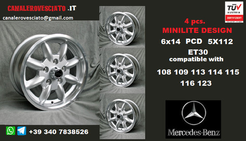 Jantes minilite pour - jantes, 14