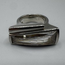 Grosse bague - argent massif