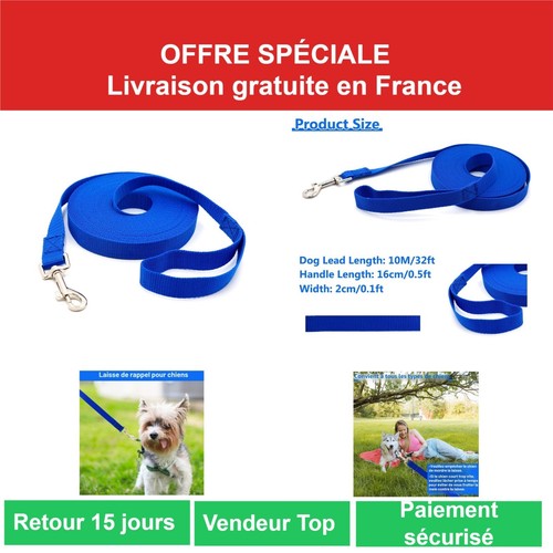 Laisse pour chien nylon - chien,