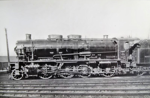 Carte photo cpa train - carte,