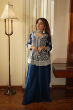 CHEMISIER ET ROBE PLAZZO INDO