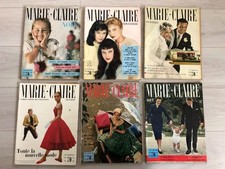 6x Revue Magazine MARIE CLAIRE