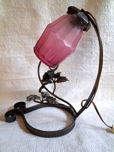 Ancienne lampe bureaux - ancienne,