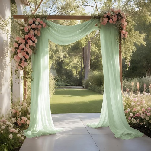 Mariage arche tenture - tenture, 6
