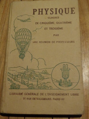 Manuel scolaire physique - manuel,