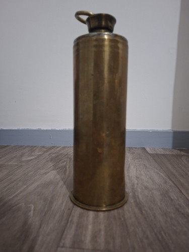 Ancienne bouillotte laiton - ancienne,