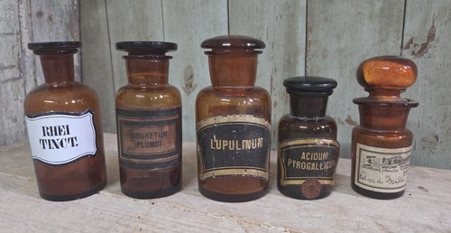 Lot ancien flacons - lot, de