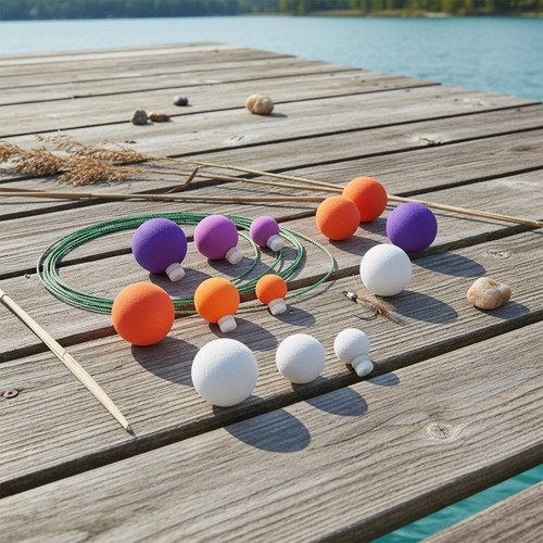 9pcs eva indicateur pêche - 9pcs,