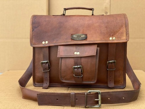 étui vintage cuir sac - Étui,