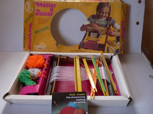Jouet vintage metier tisser - jouet, a