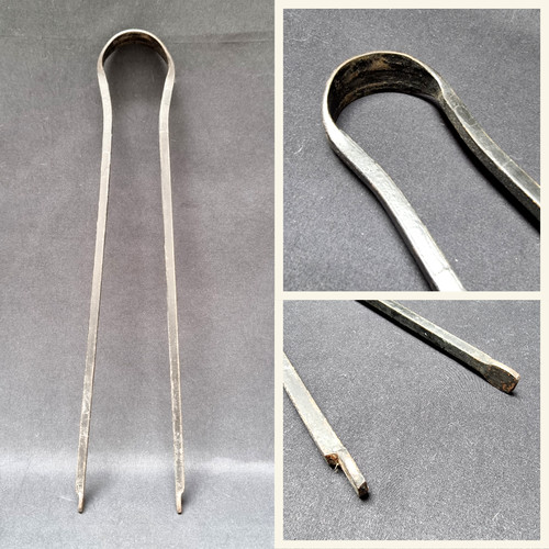 Pince braise ancienne - ancienne, fer