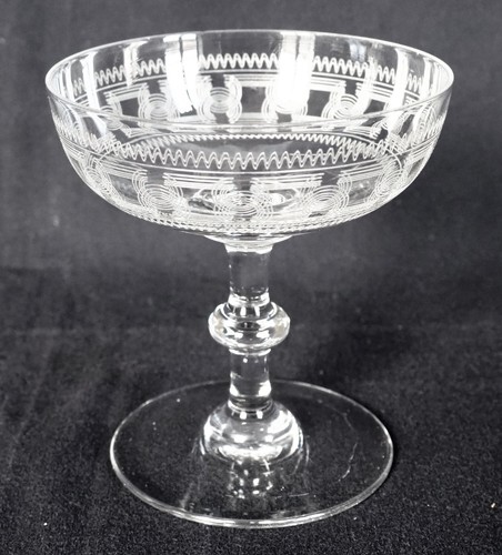 Coupe champagne cristal - à,