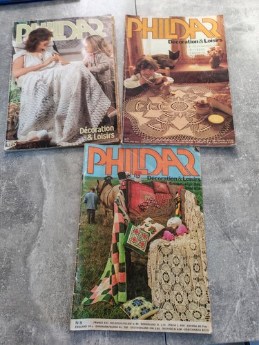 Lot catalogue phildar vintage - lot,